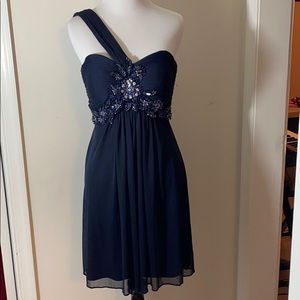Navy Blue cocktail dress